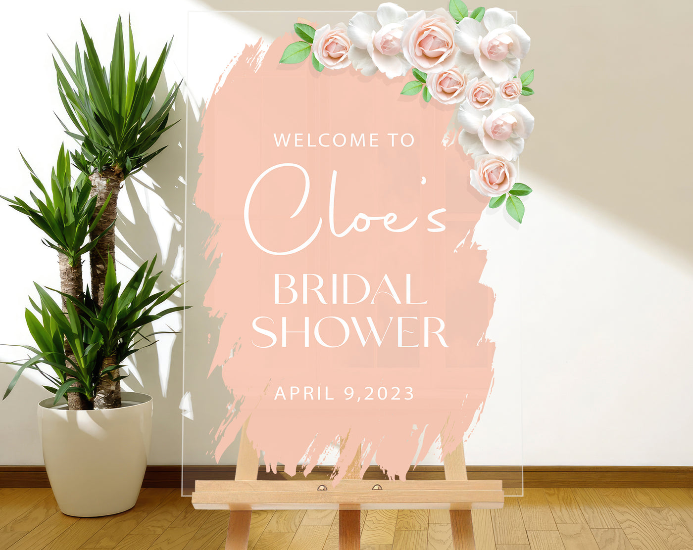 Bridal Shower Acrylic Signs!