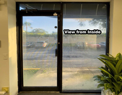 Perforated vinyl One Way Vision